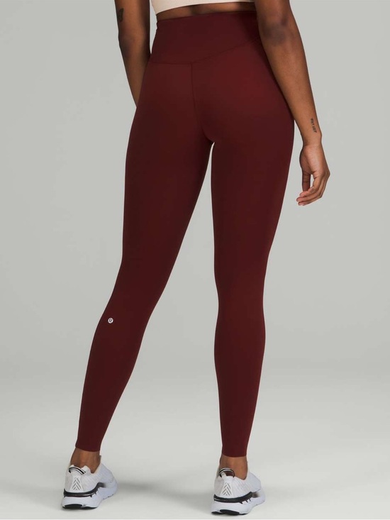 lululemon athletica Pants - lululemon athletica High-Rise Burgundy Leggings